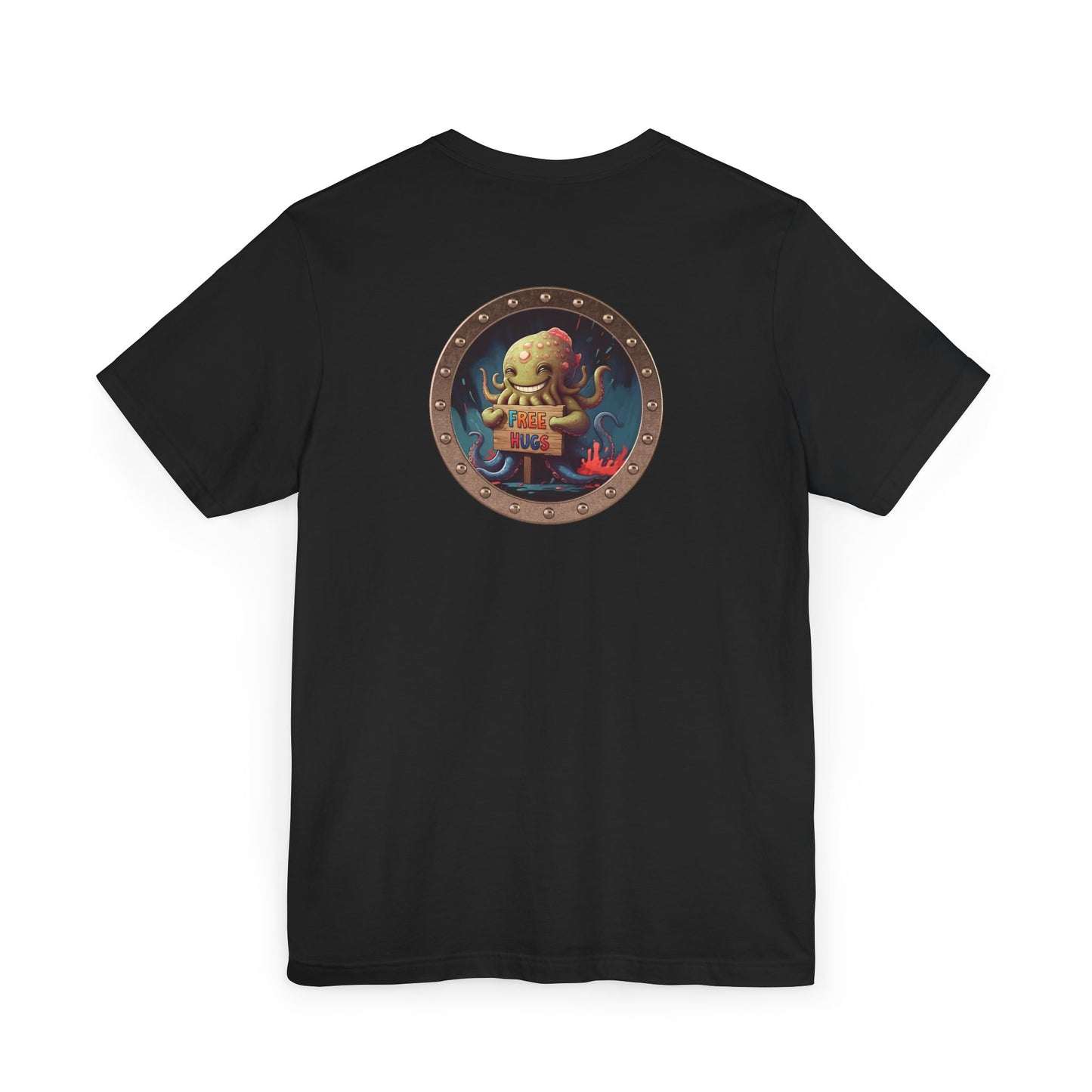 Whimsical Octopus Shirt: Nautical Art Tee for Ocean Lovers